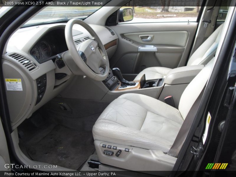  2005 XC90 2.5T AWD Taupe/Light Taupe Interior