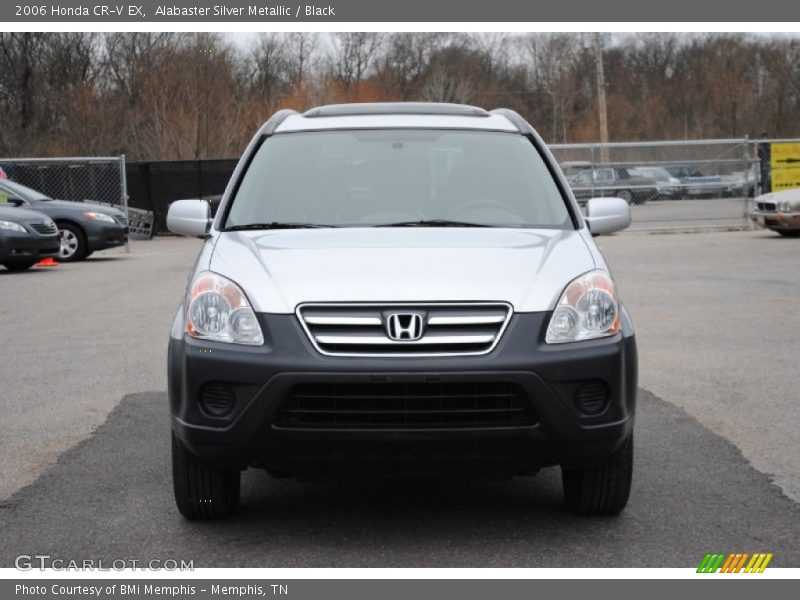 Alabaster Silver Metallic / Black 2006 Honda CR-V EX
