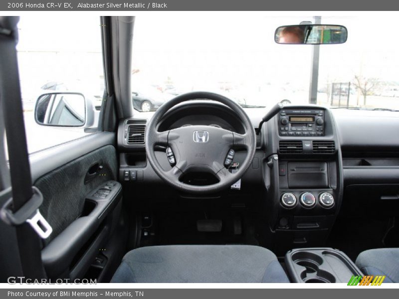 Alabaster Silver Metallic / Black 2006 Honda CR-V EX