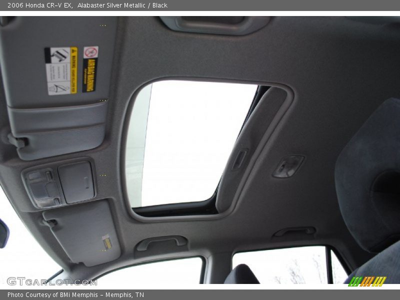 Alabaster Silver Metallic / Black 2006 Honda CR-V EX