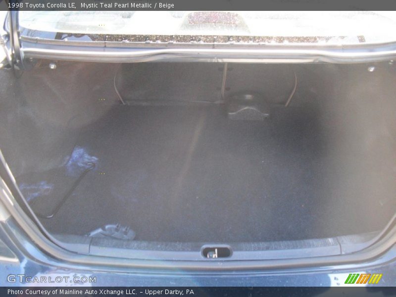 Mystic Teal Pearl Metallic / Beige 1998 Toyota Corolla LE