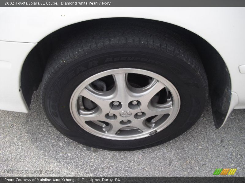 Diamond White Pearl / Ivory 2002 Toyota Solara SE Coupe