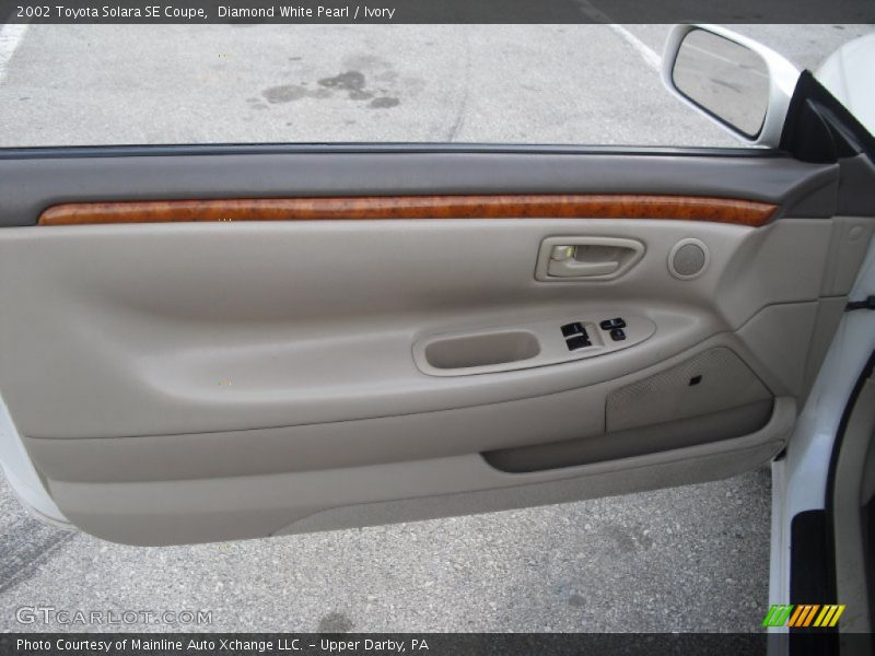 Diamond White Pearl / Ivory 2002 Toyota Solara SE Coupe