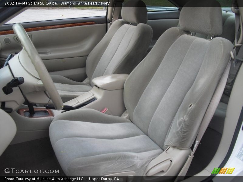 Diamond White Pearl / Ivory 2002 Toyota Solara SE Coupe