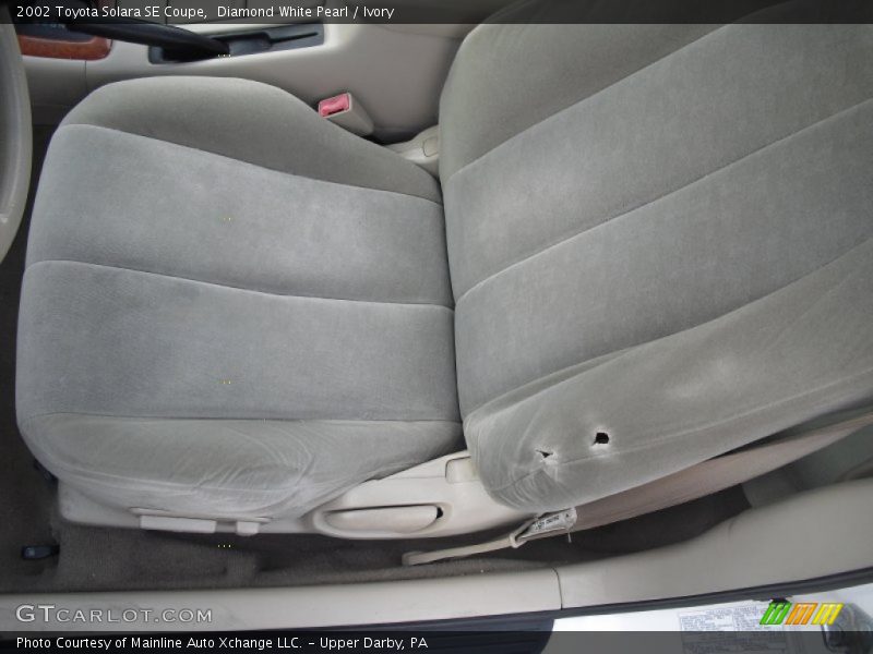 Diamond White Pearl / Ivory 2002 Toyota Solara SE Coupe