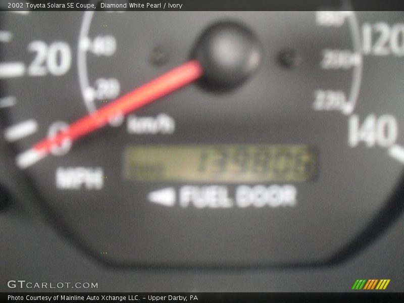 Diamond White Pearl / Ivory 2002 Toyota Solara SE Coupe
