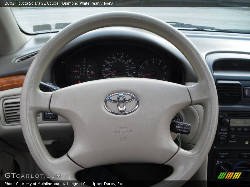 Diamond White Pearl / Ivory 2002 Toyota Solara SE Coupe