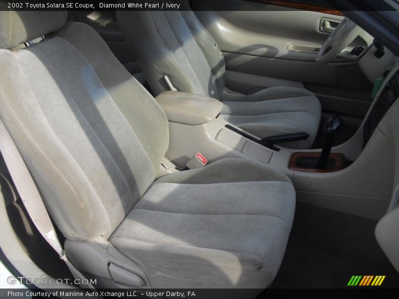 Diamond White Pearl / Ivory 2002 Toyota Solara SE Coupe