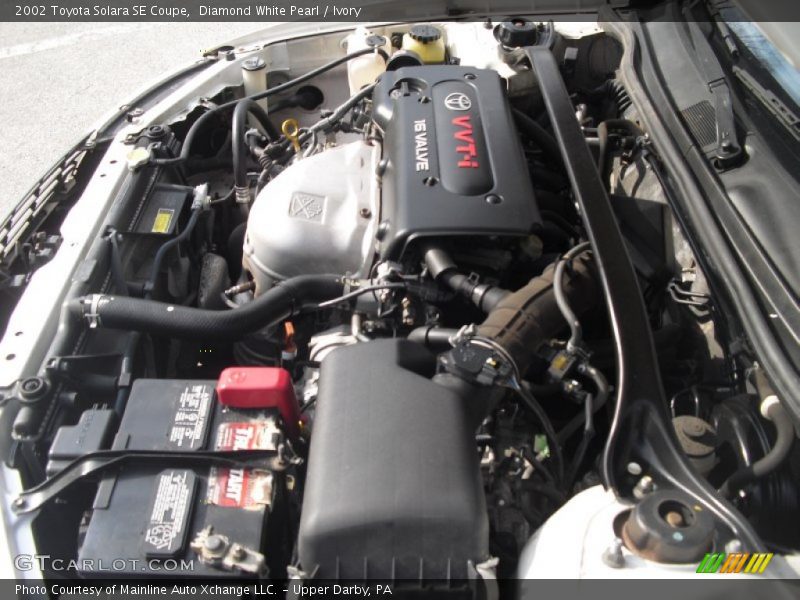 Diamond White Pearl / Ivory 2002 Toyota Solara SE Coupe