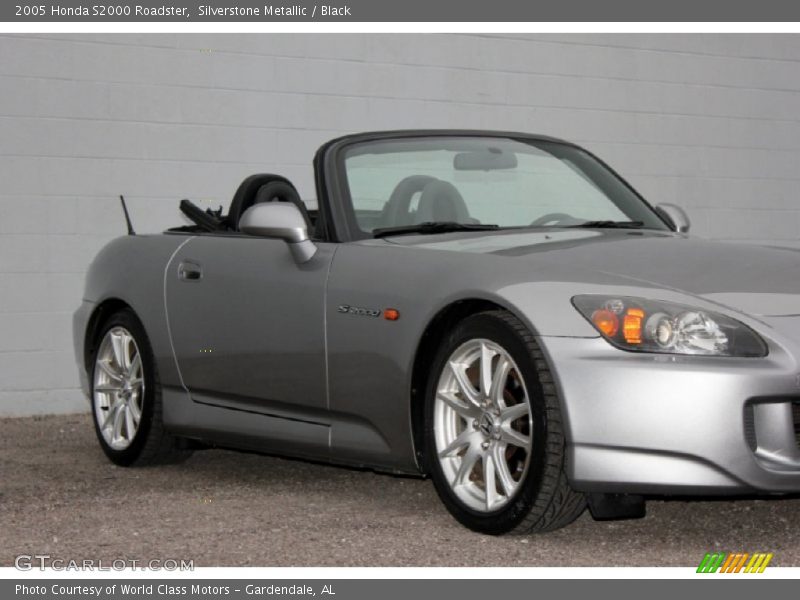 Silverstone Metallic / Black 2005 Honda S2000 Roadster