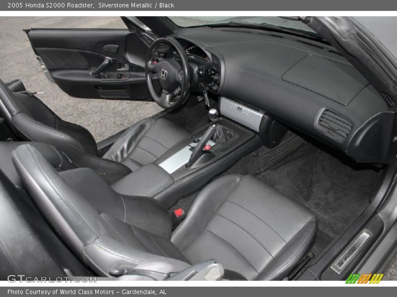 Silverstone Metallic / Black 2005 Honda S2000 Roadster