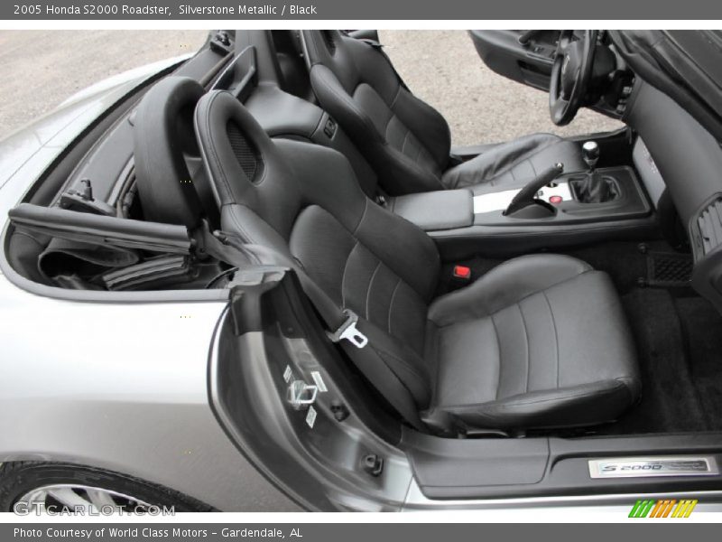 Silverstone Metallic / Black 2005 Honda S2000 Roadster