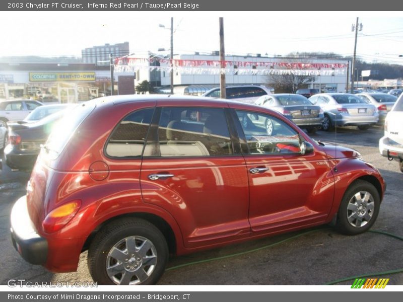 Inferno Red Pearl / Taupe/Pearl Beige 2003 Chrysler PT Cruiser