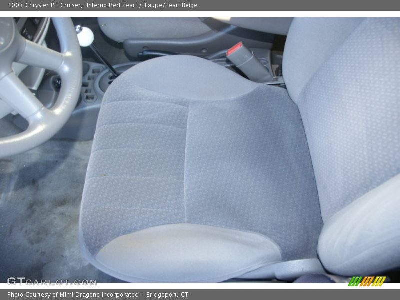 Inferno Red Pearl / Taupe/Pearl Beige 2003 Chrysler PT Cruiser
