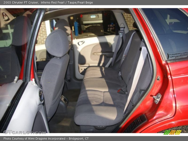 Inferno Red Pearl / Taupe/Pearl Beige 2003 Chrysler PT Cruiser