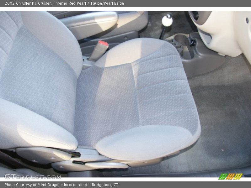 Inferno Red Pearl / Taupe/Pearl Beige 2003 Chrysler PT Cruiser