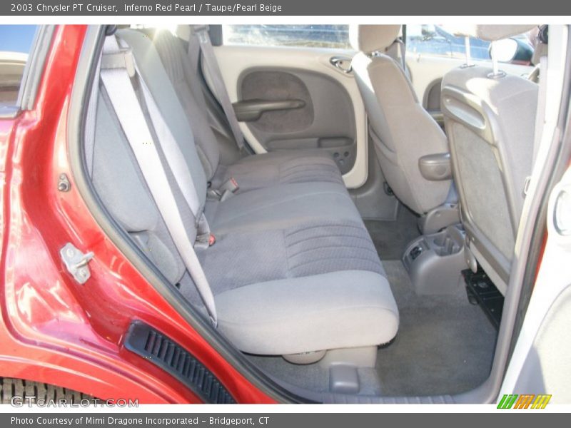 Inferno Red Pearl / Taupe/Pearl Beige 2003 Chrysler PT Cruiser