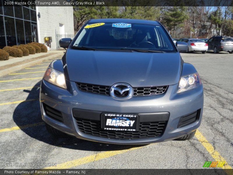 Galaxy Gray Mica / Black 2008 Mazda CX-7 Touring AWD