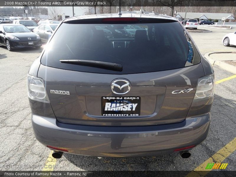 Galaxy Gray Mica / Black 2008 Mazda CX-7 Touring AWD