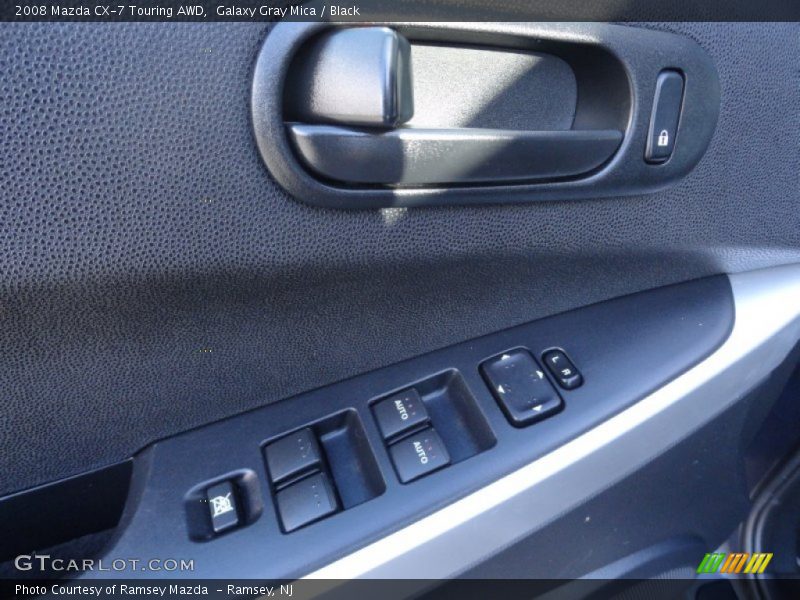 Galaxy Gray Mica / Black 2008 Mazda CX-7 Touring AWD