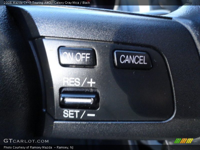 Galaxy Gray Mica / Black 2008 Mazda CX-7 Touring AWD