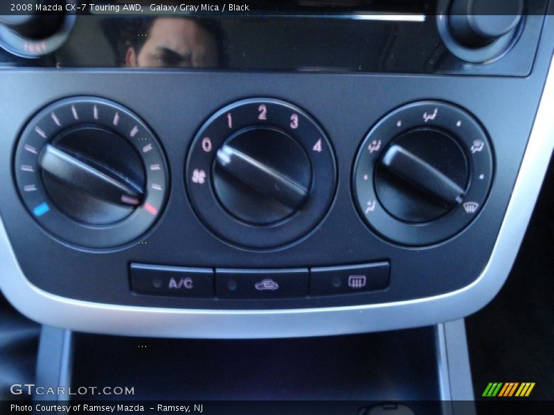 Galaxy Gray Mica / Black 2008 Mazda CX-7 Touring AWD