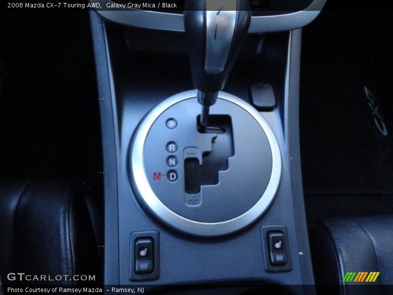 Galaxy Gray Mica / Black 2008 Mazda CX-7 Touring AWD