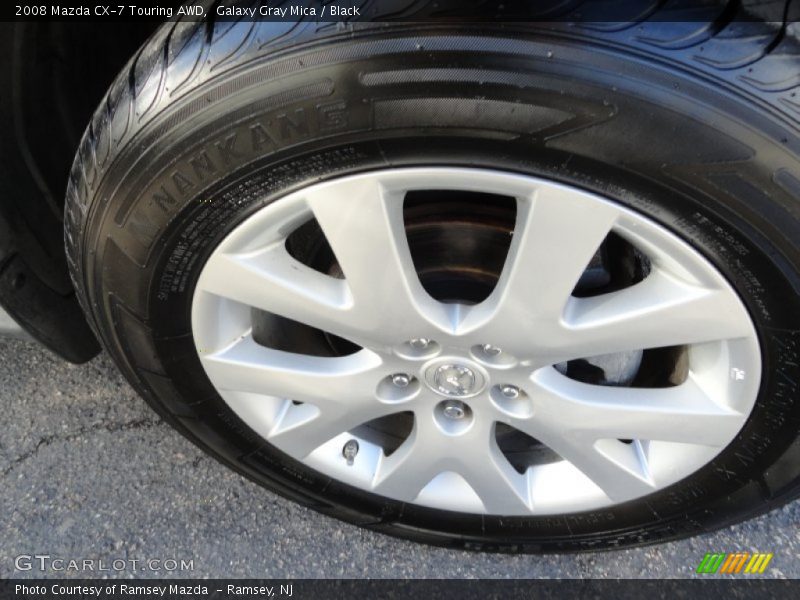 Galaxy Gray Mica / Black 2008 Mazda CX-7 Touring AWD