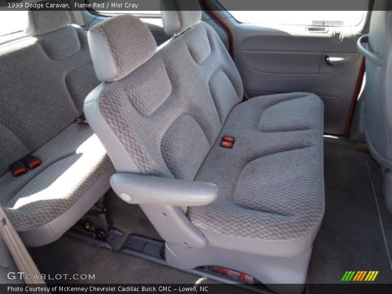 Rear Seat of 1999 Caravan 