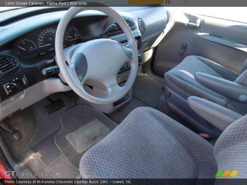 Mist Gray Interior - 1999 Caravan  