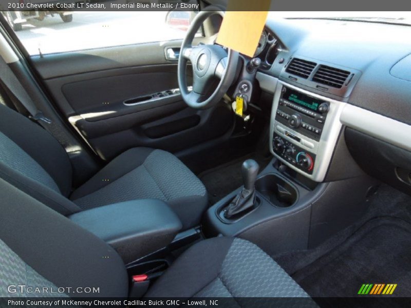 Imperial Blue Metallic / Ebony 2010 Chevrolet Cobalt LT Sedan