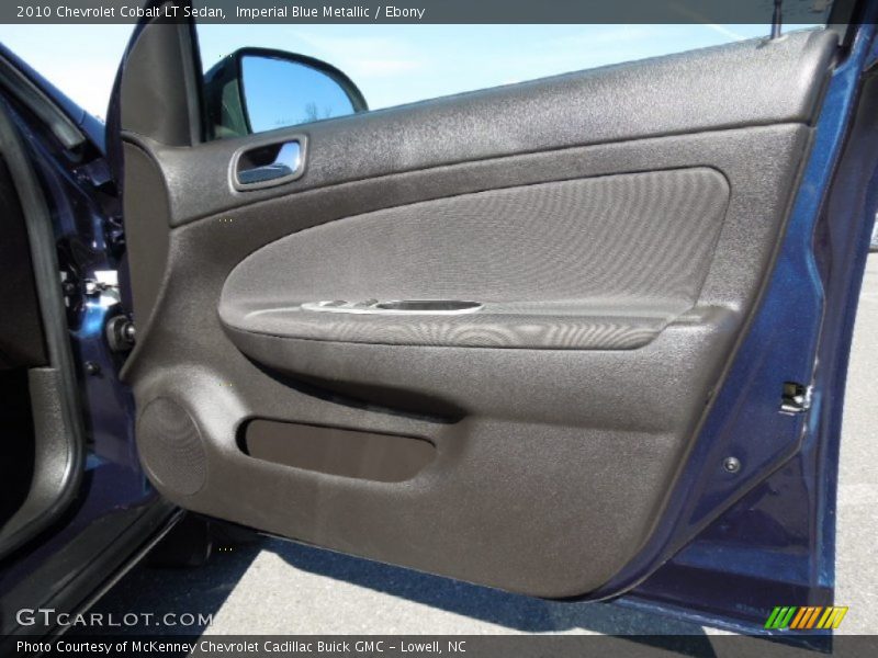 Imperial Blue Metallic / Ebony 2010 Chevrolet Cobalt LT Sedan