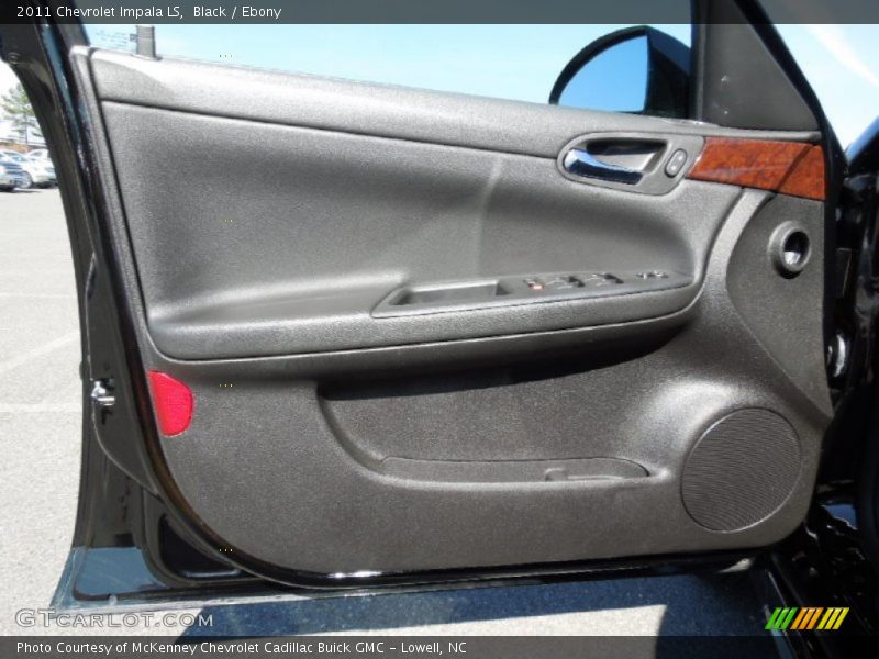 Black / Ebony 2011 Chevrolet Impala LS