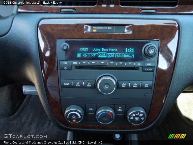 Black / Ebony 2011 Chevrolet Impala LS