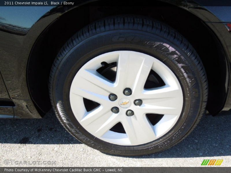 Black / Ebony 2011 Chevrolet Impala LS
