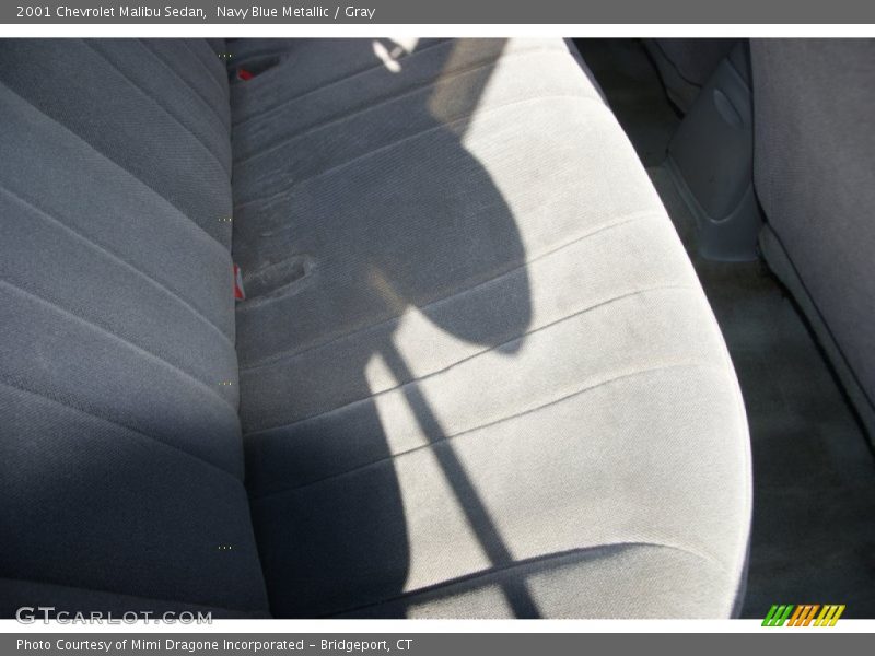 Navy Blue Metallic / Gray 2001 Chevrolet Malibu Sedan