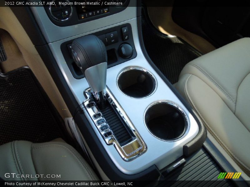 Medium Brown Metallic / Cashmere 2012 GMC Acadia SLT AWD