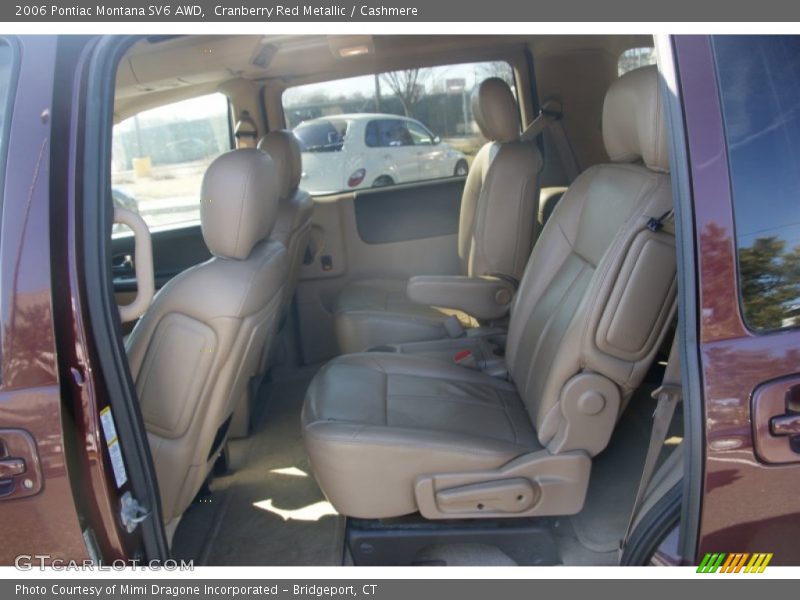 Cranberry Red Metallic / Cashmere 2006 Pontiac Montana SV6 AWD