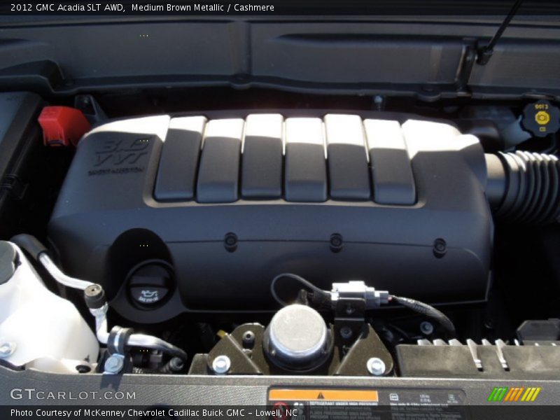 Medium Brown Metallic / Cashmere 2012 GMC Acadia SLT AWD