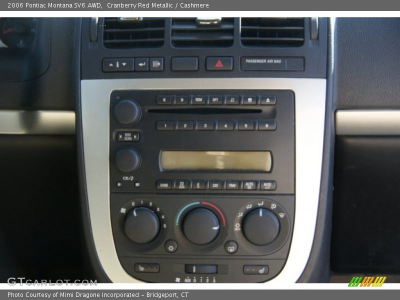 Cranberry Red Metallic / Cashmere 2006 Pontiac Montana SV6 AWD