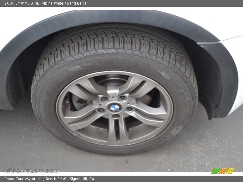 Alpine White / Sand Beige 2006 BMW X3 3.0i