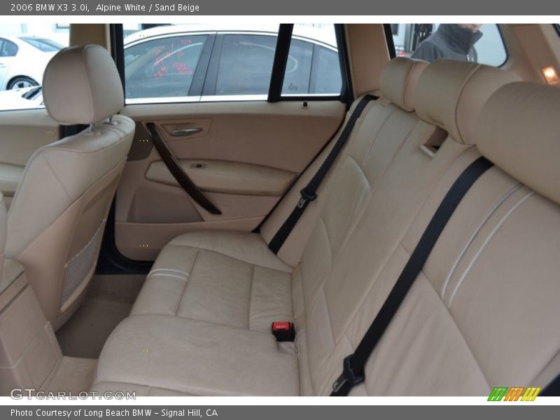 Alpine White / Sand Beige 2006 BMW X3 3.0i