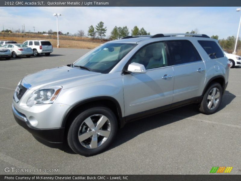 Quicksilver Metallic / Light Titanium 2012 GMC Acadia SLT