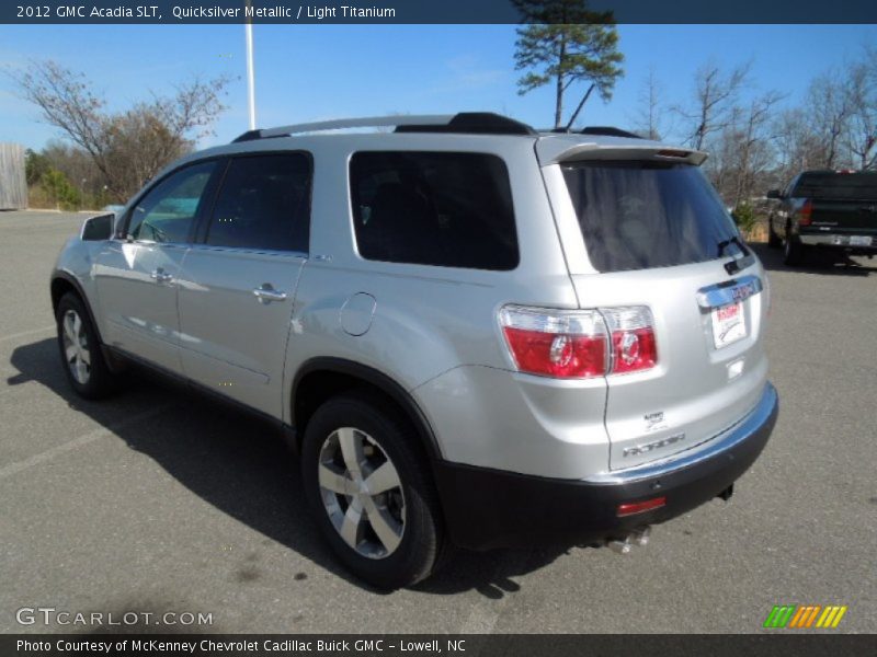 Quicksilver Metallic / Light Titanium 2012 GMC Acadia SLT