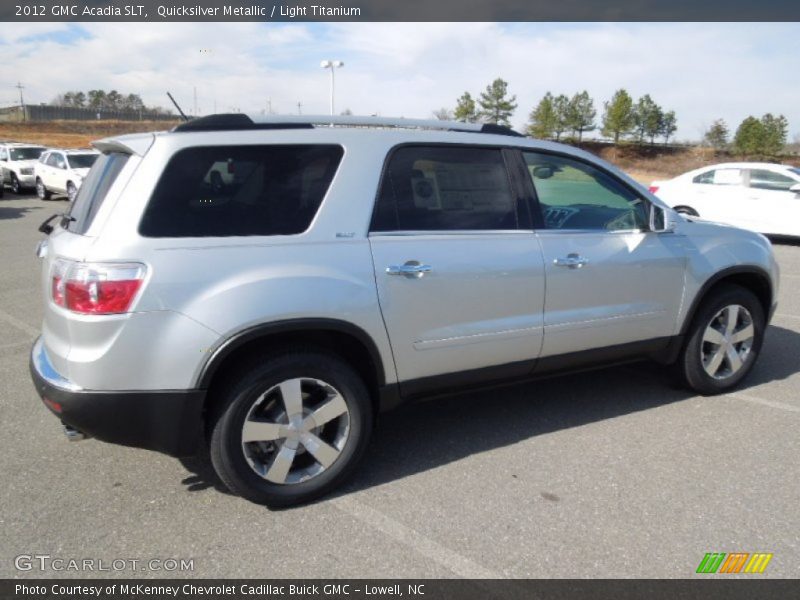Quicksilver Metallic / Light Titanium 2012 GMC Acadia SLT