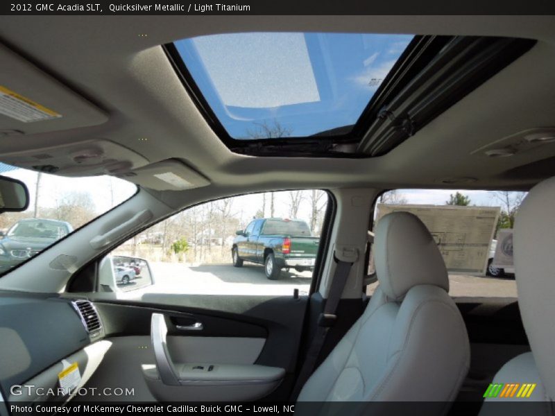 Quicksilver Metallic / Light Titanium 2012 GMC Acadia SLT