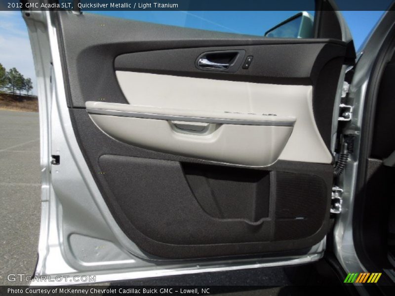 Quicksilver Metallic / Light Titanium 2012 GMC Acadia SLT