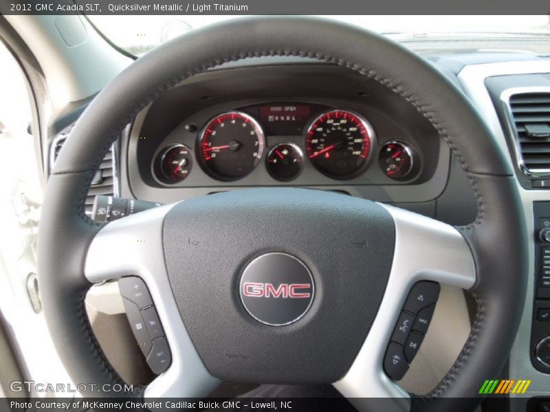 Quicksilver Metallic / Light Titanium 2012 GMC Acadia SLT