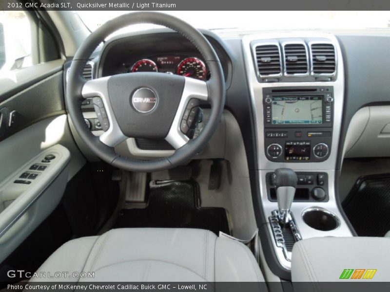 Quicksilver Metallic / Light Titanium 2012 GMC Acadia SLT