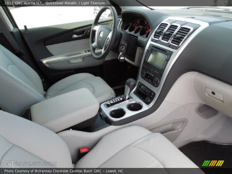 Quicksilver Metallic / Light Titanium 2012 GMC Acadia SLT